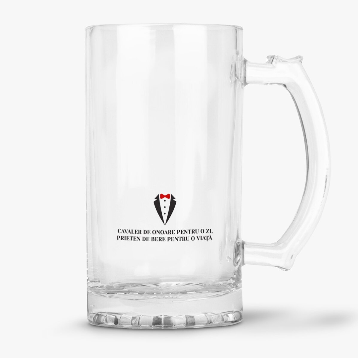 Chope à bière personnalisée avec inscription - Chevalier