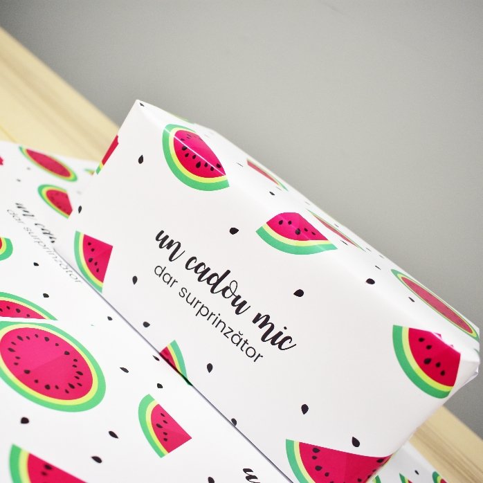 Gepersonaliseerd cadeaupapier - Meloenen