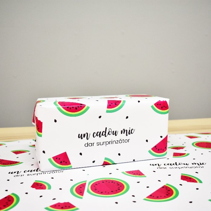 Gepersonaliseerd cadeaupapier - Meloenen