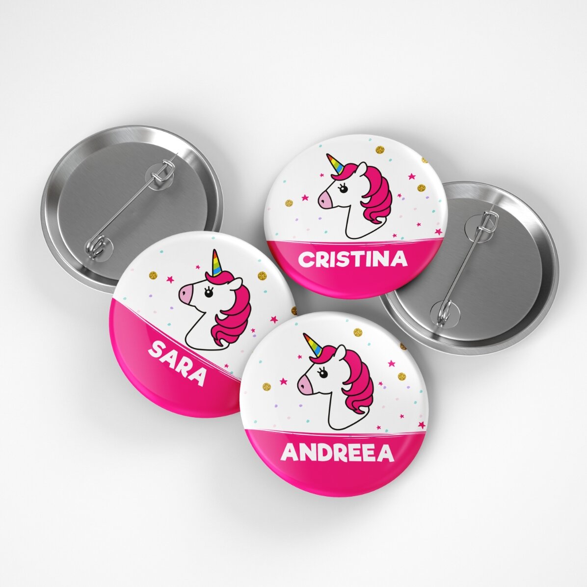Gepersonaliseerd naamplaatje - Eenhoorn