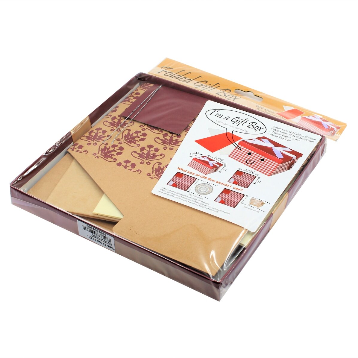 Geschenkdoos-set - bloemmotief