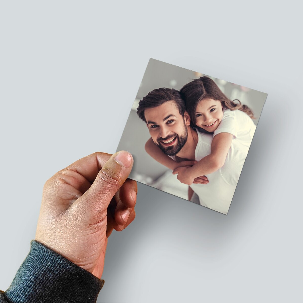 Aimant 10 x 10 personnalisé avec une photo