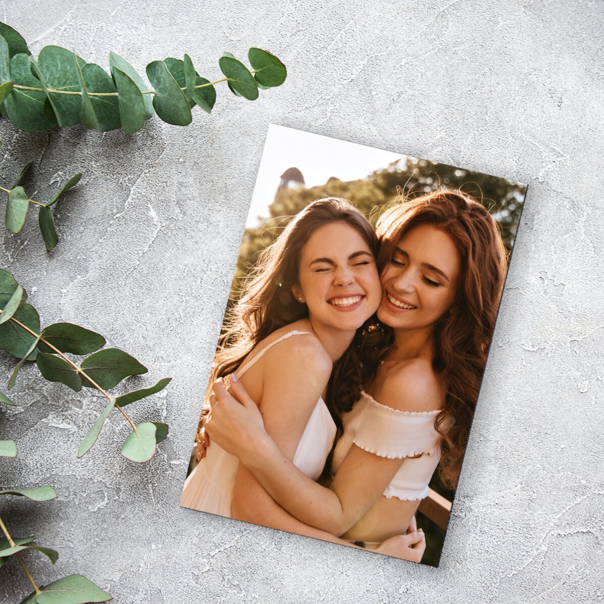 Magnet van 10 x 15 cm, gepersonaliseerd met een foto