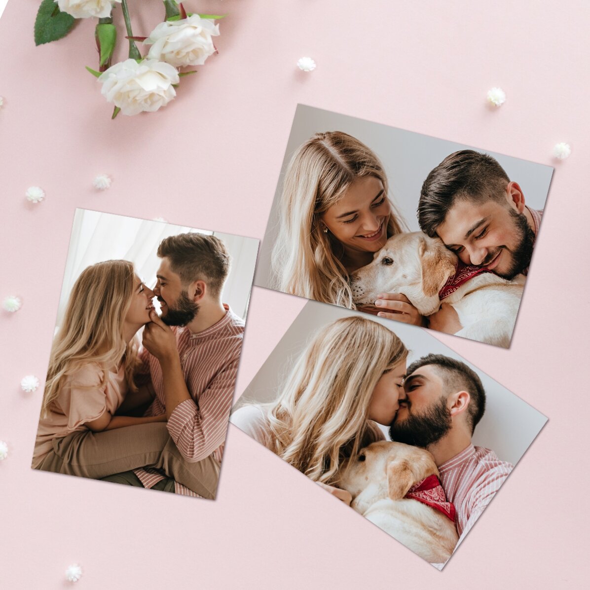Magnet van 10 x 7 cm, gepersonaliseerd met een foto