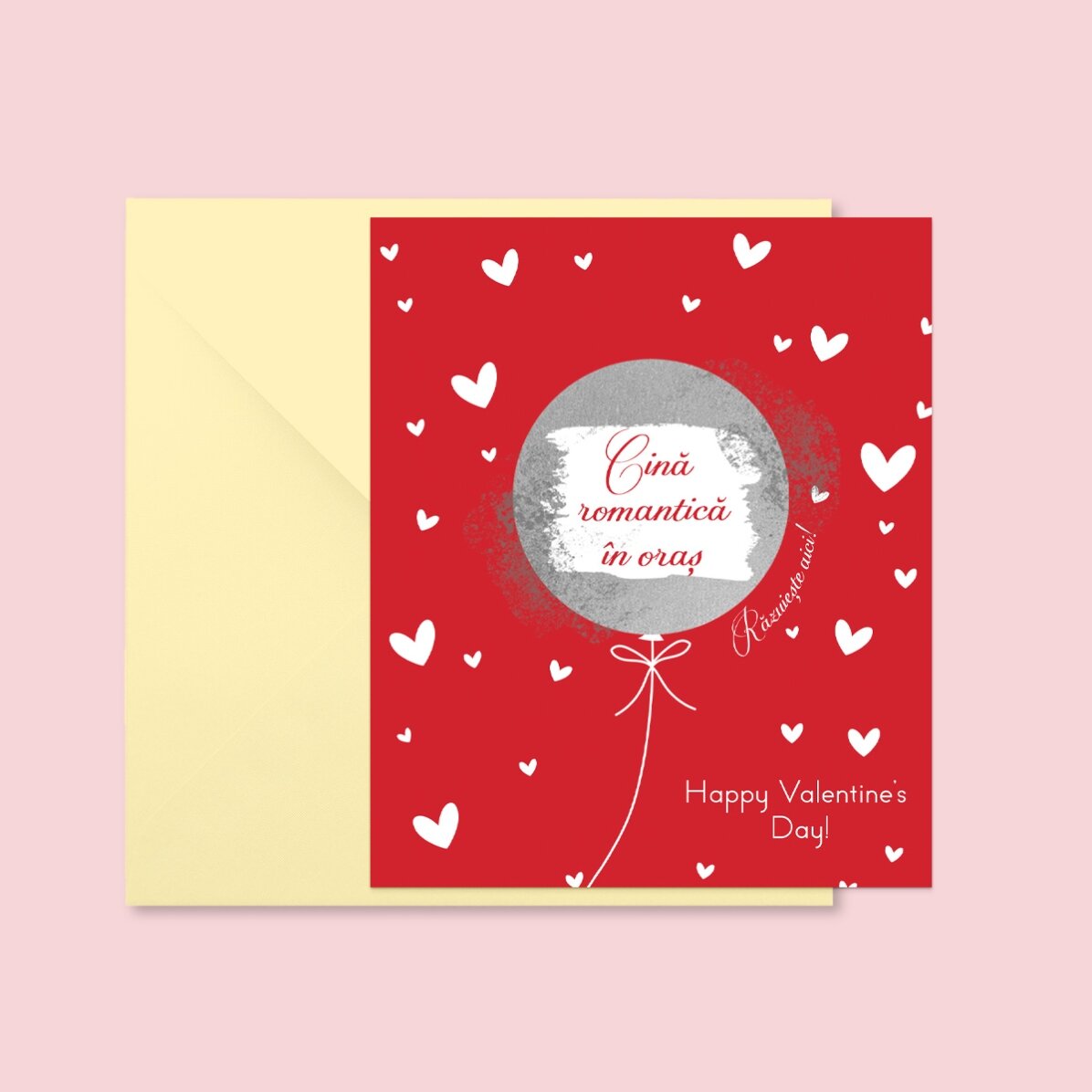 Afschraapbare magneet van 10 x 12 cm, gepersonaliseerd met tekst - Love
