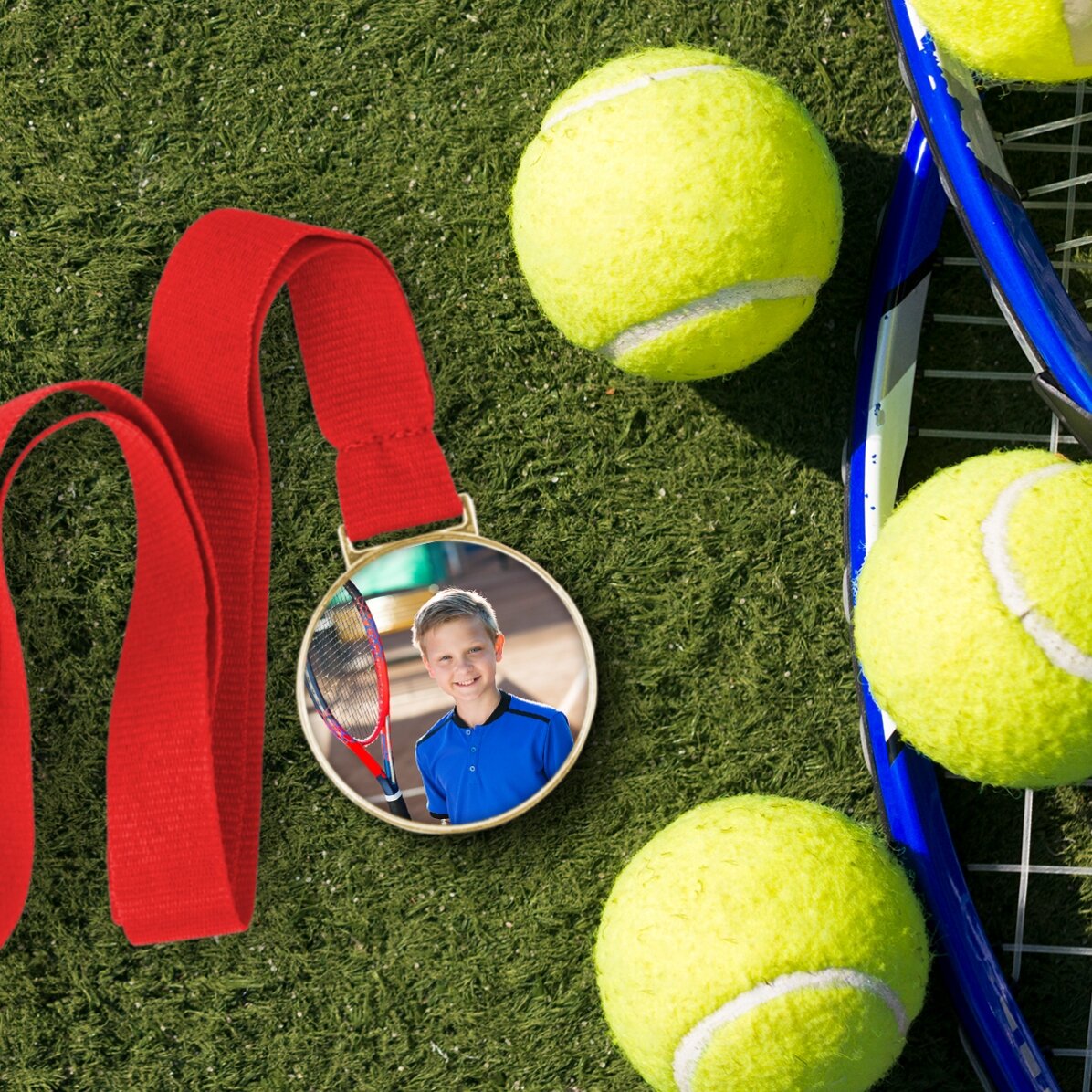 Médaille personnalisée avec une photo