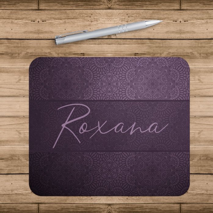 Gepersonaliseerde muismat met naam