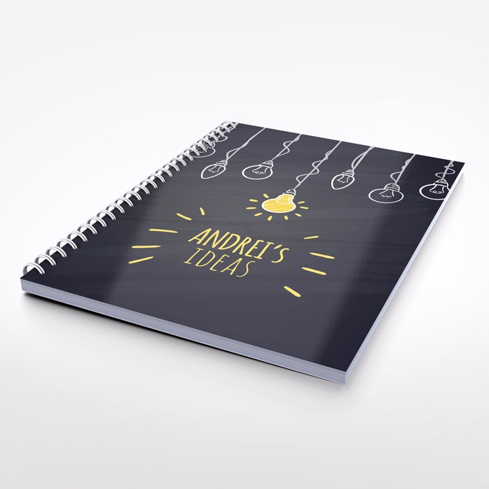 Carnet de notes personnalisé - Bright Ideas