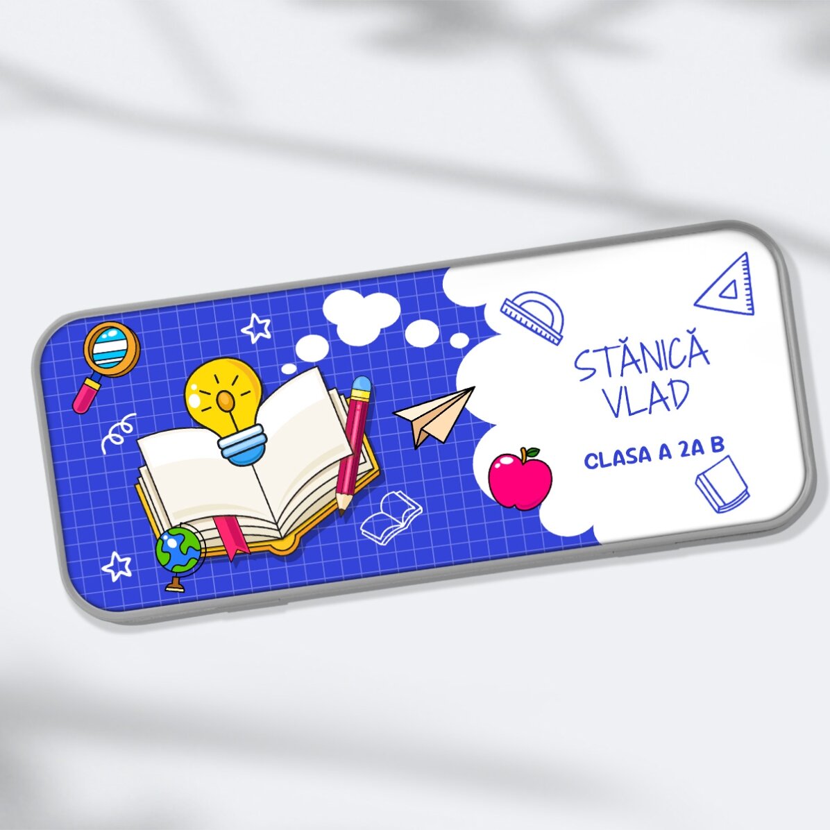 Gepersonaliseerd etui met tekst - Learning path