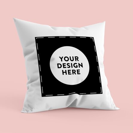 Een gepersonaliseerd kussen met jouw ontwerp