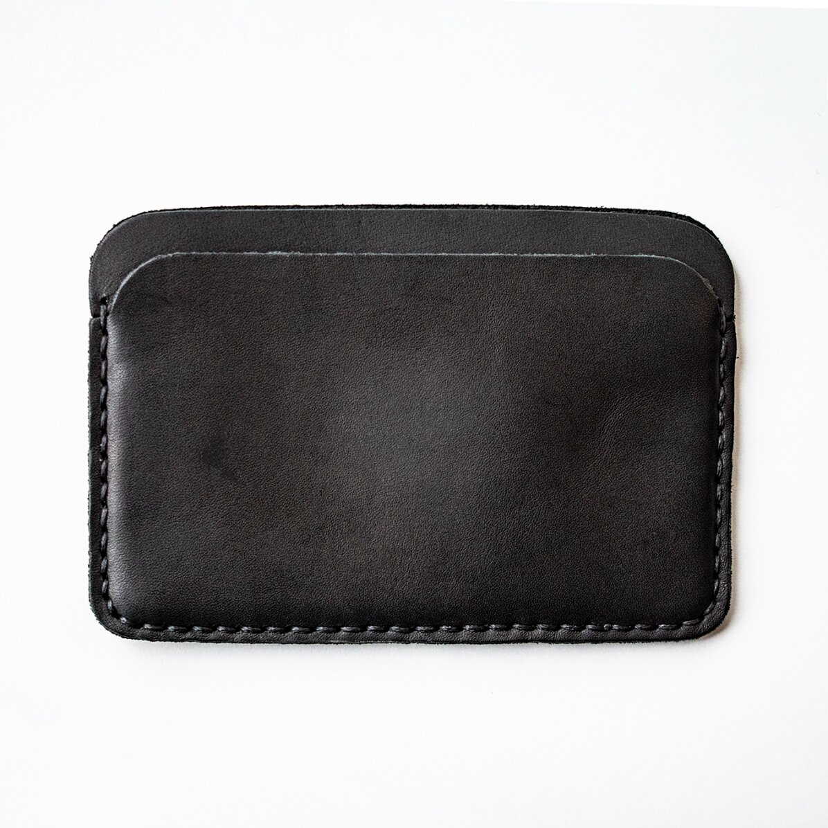 Portefeuille en cuir personnalisé avec des initiales