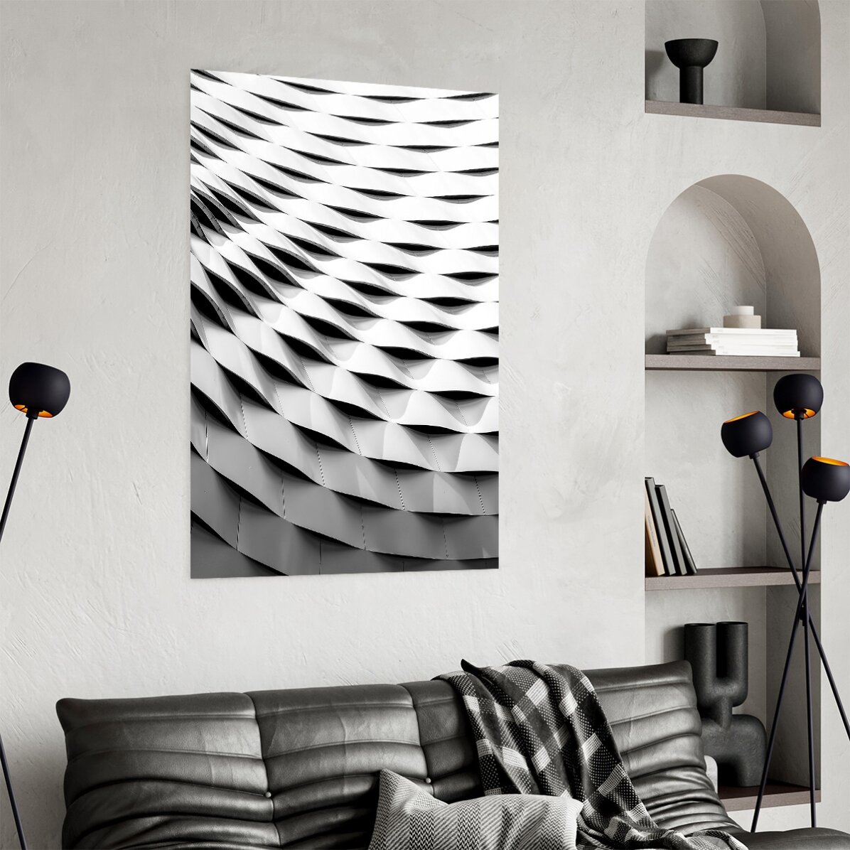 Affiche « Architecture abstraite »