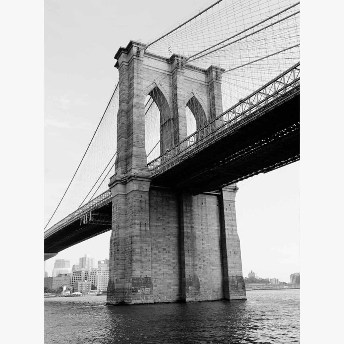 Poster van de Brooklyn Bridge