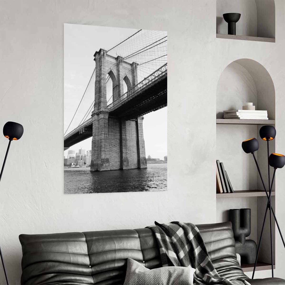 Poster van de Brooklyn Bridge