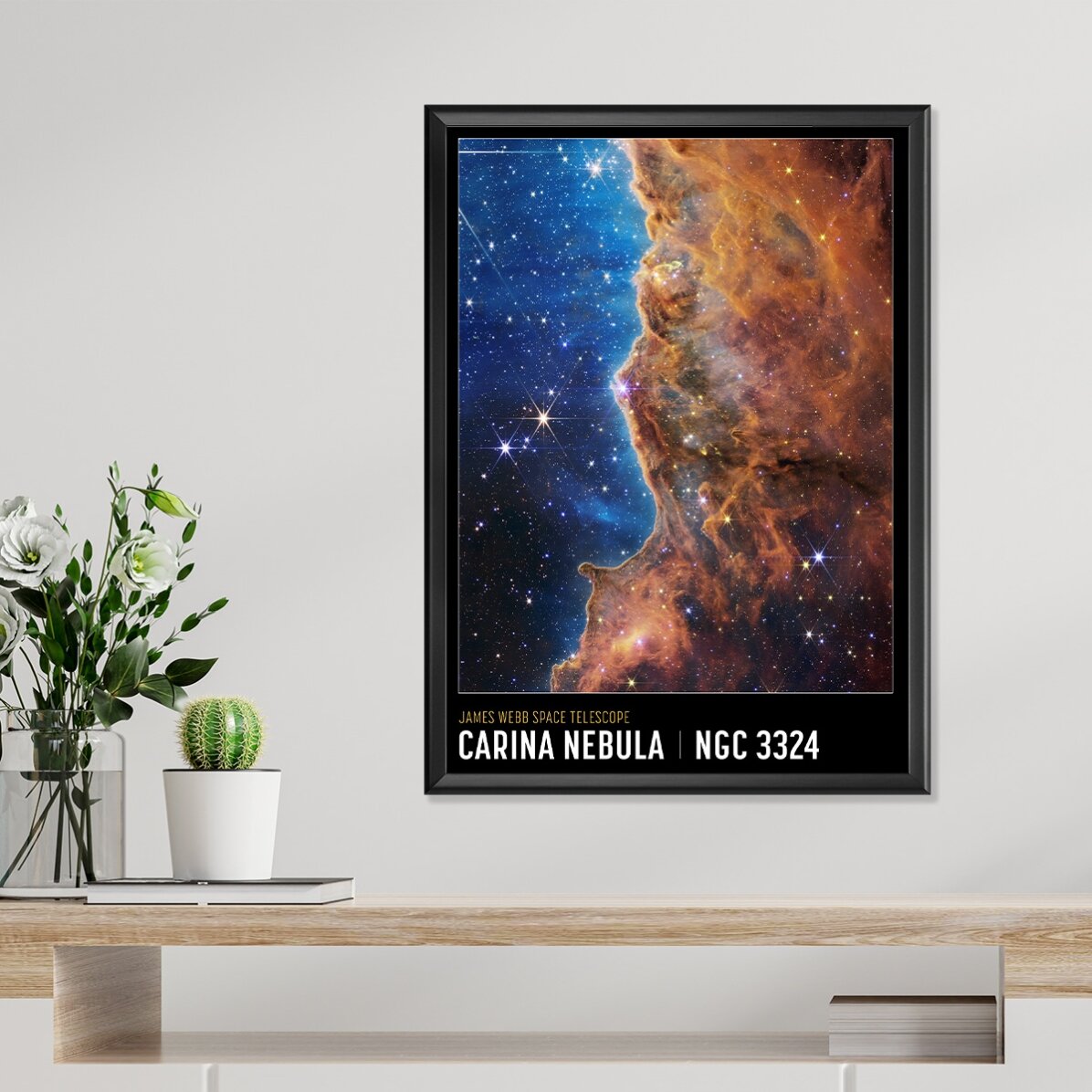 Poster van de Carina-nevel