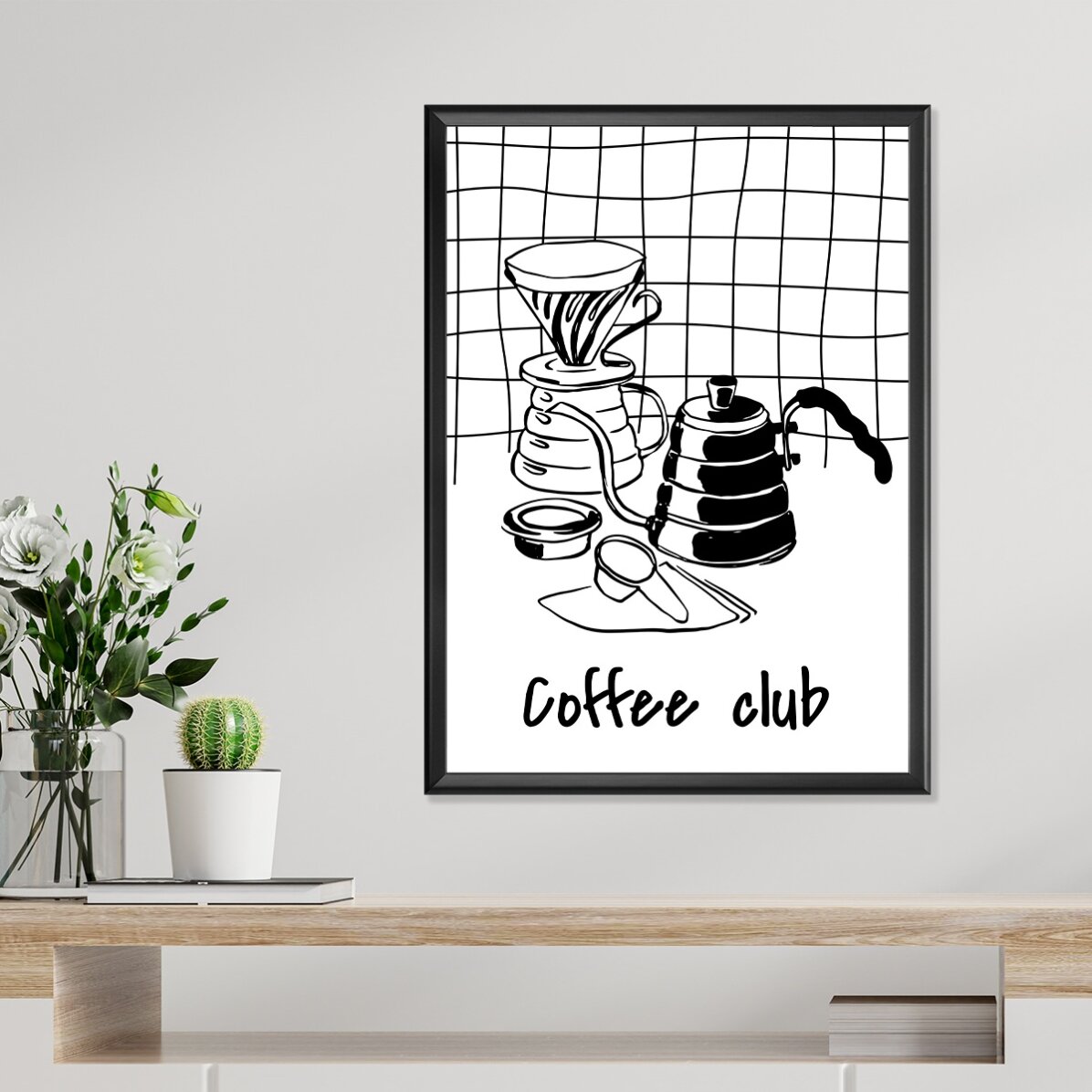 Affiche Coffee Club