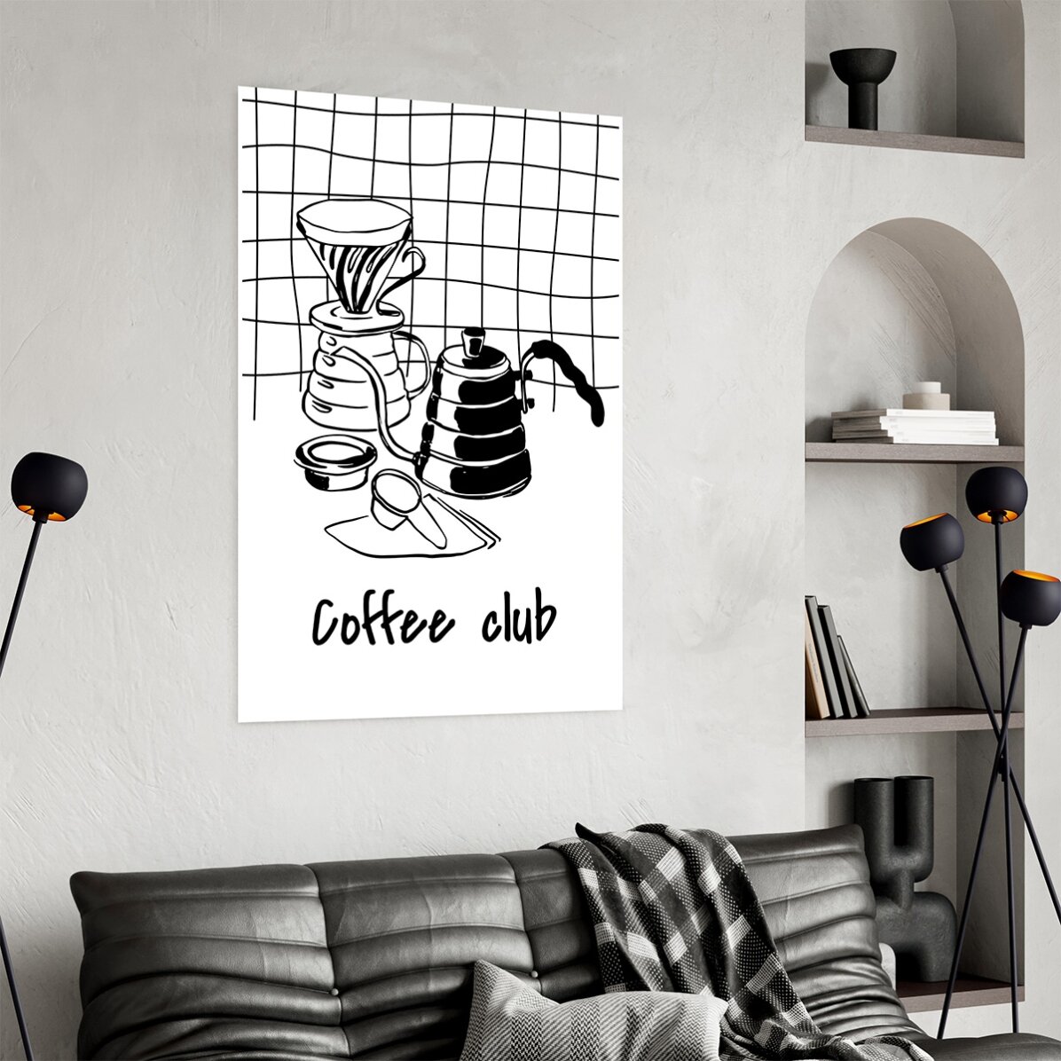 Affiche Coffee Club