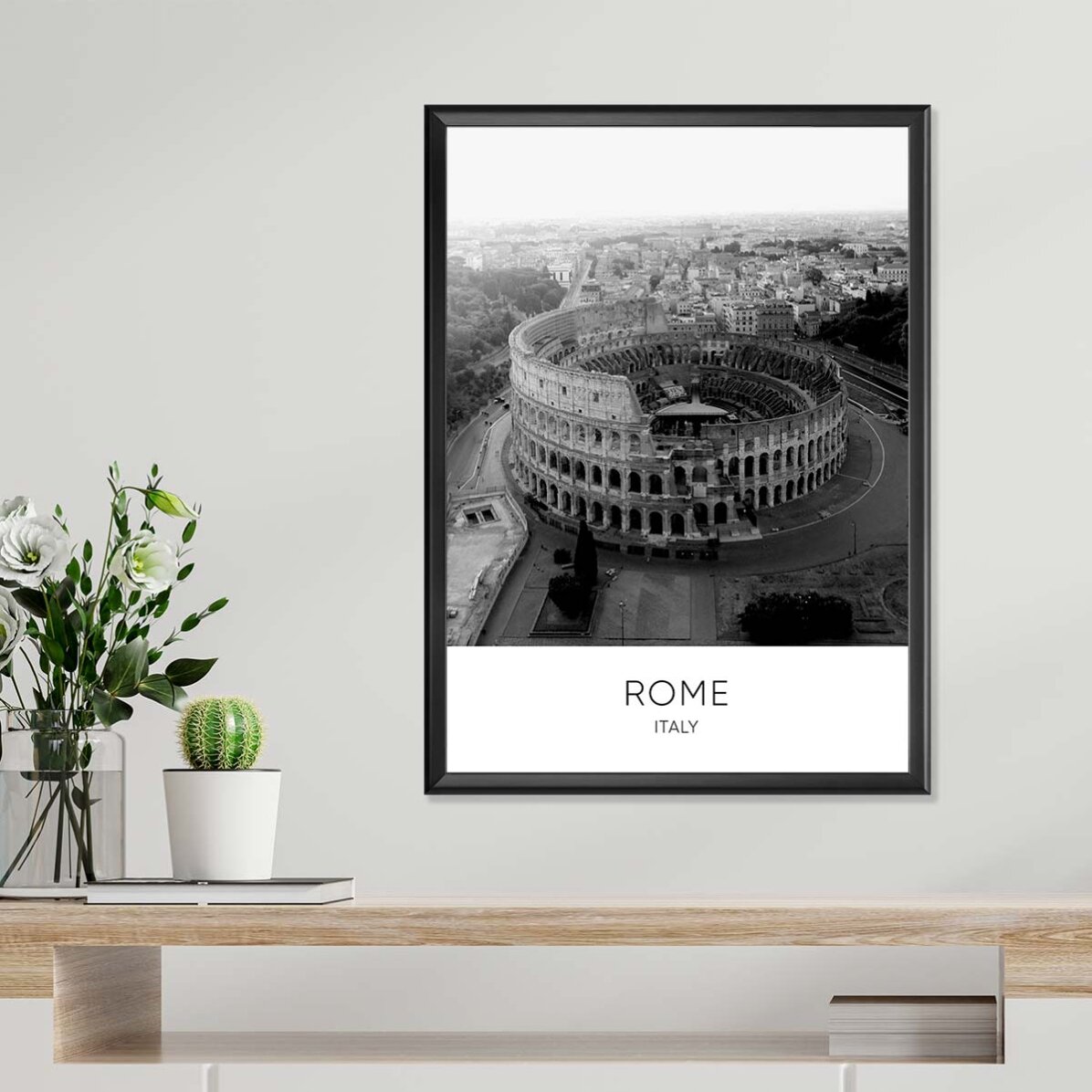 Poster van het Colosseum in Rome, Italië