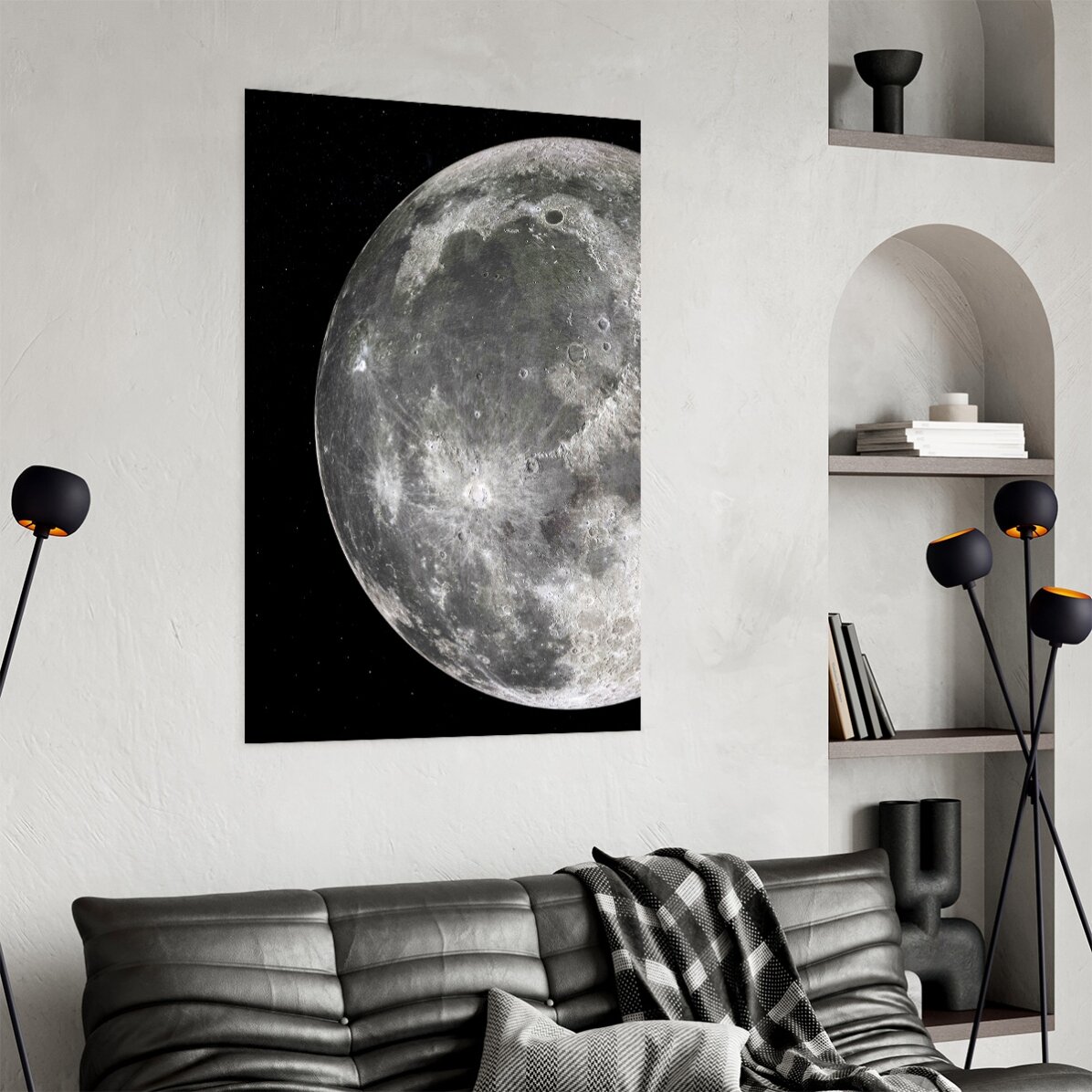 Affiche « Détail de la Lune »