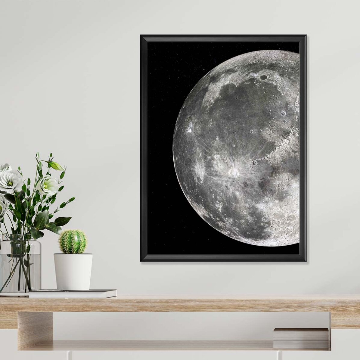 Affiche « Détail de la Lune »