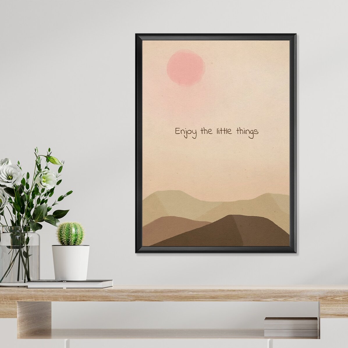 Affiche « Enjoy the little things »