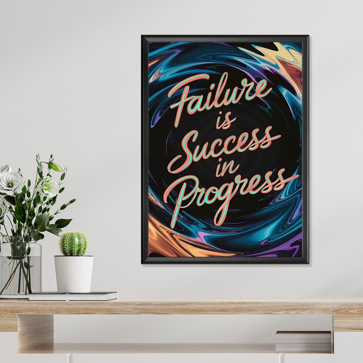 Poster: ‘Failure is success in progress’