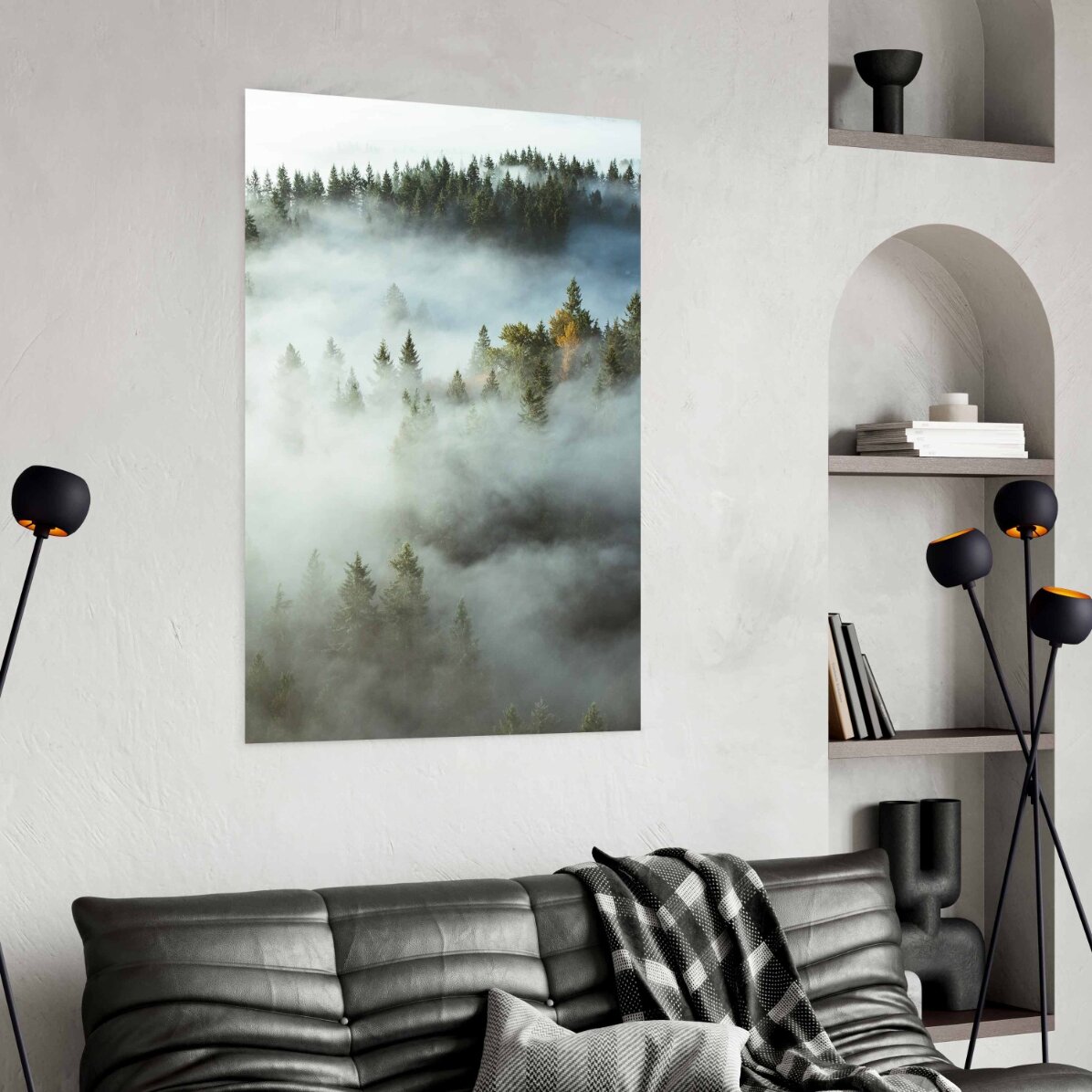 Affiche « Forest In Mist »