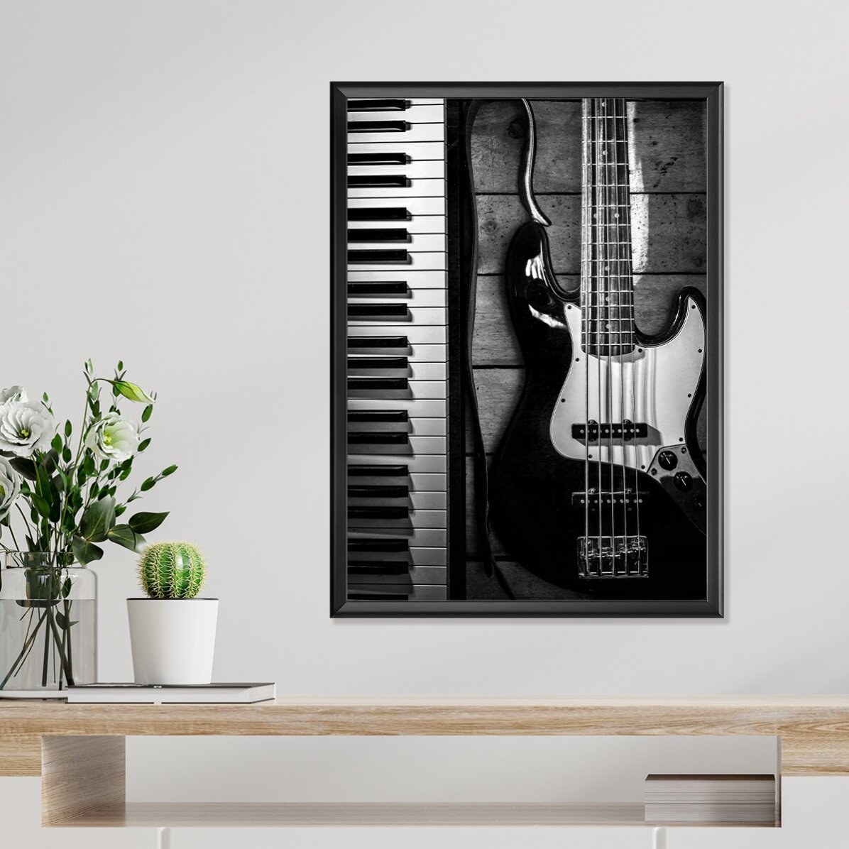 Poster met muziekinstrumenten