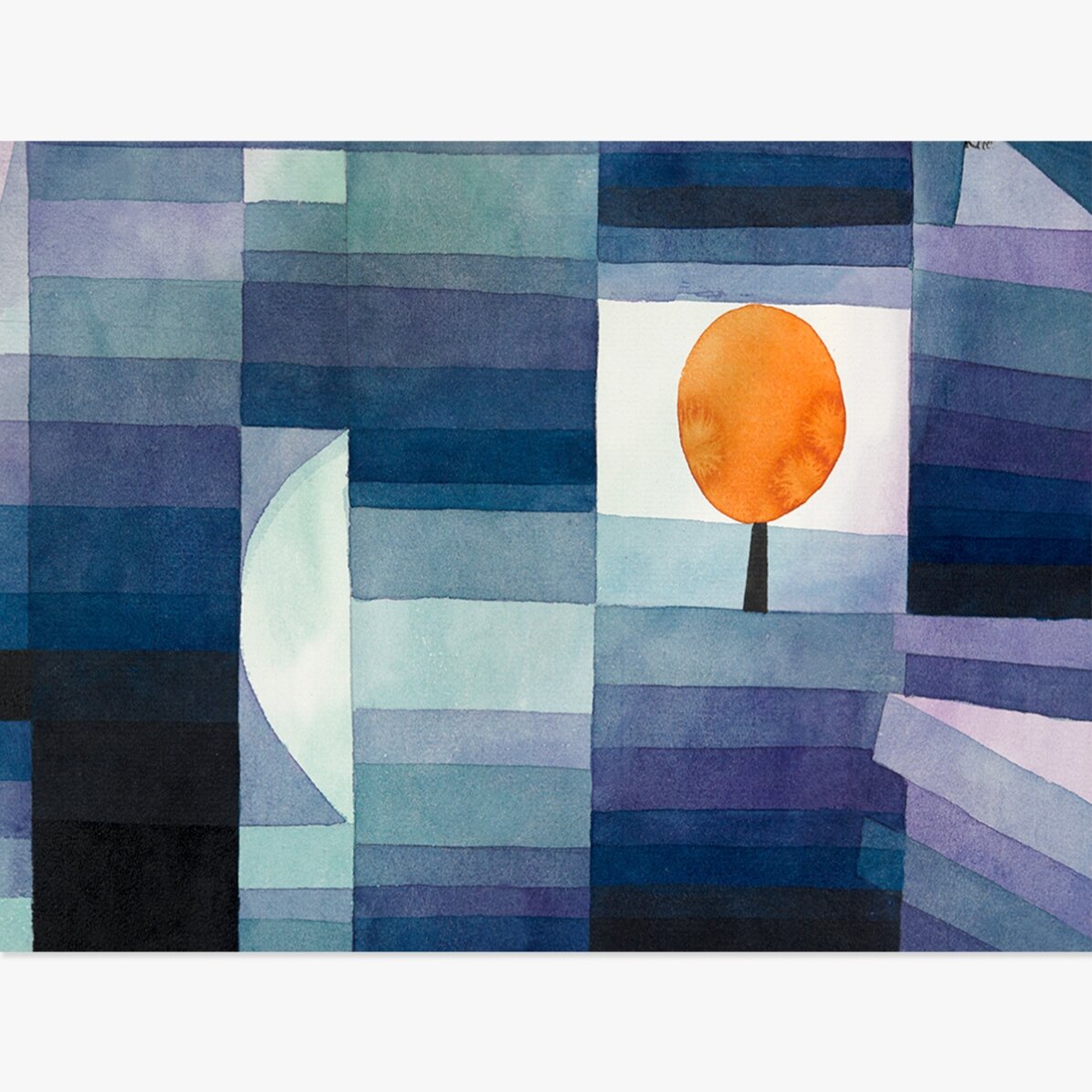 Poster in liggend formaat - Paul Klee - De voorbode van de lente 1922