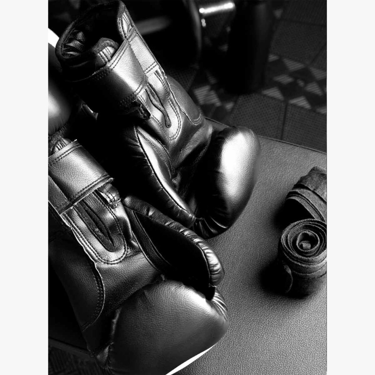 Affiche « Gants de boxe »