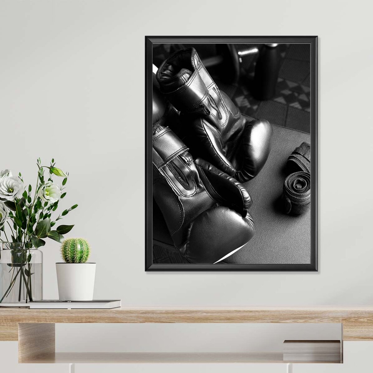 Affiche « Gants de boxe »