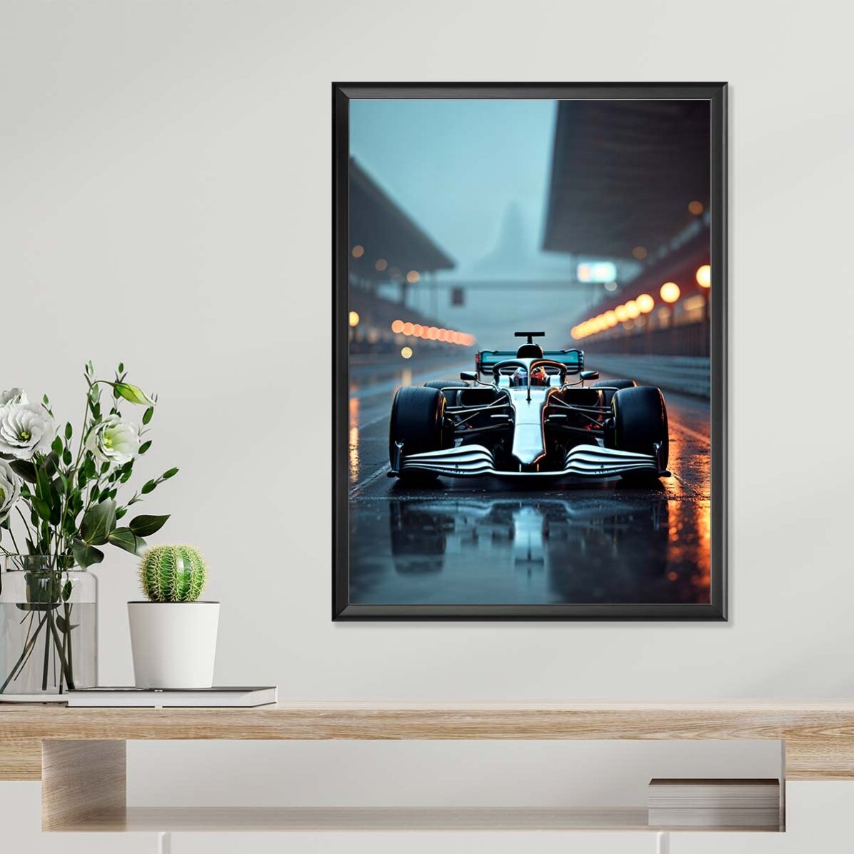Poster Formule 1-auto