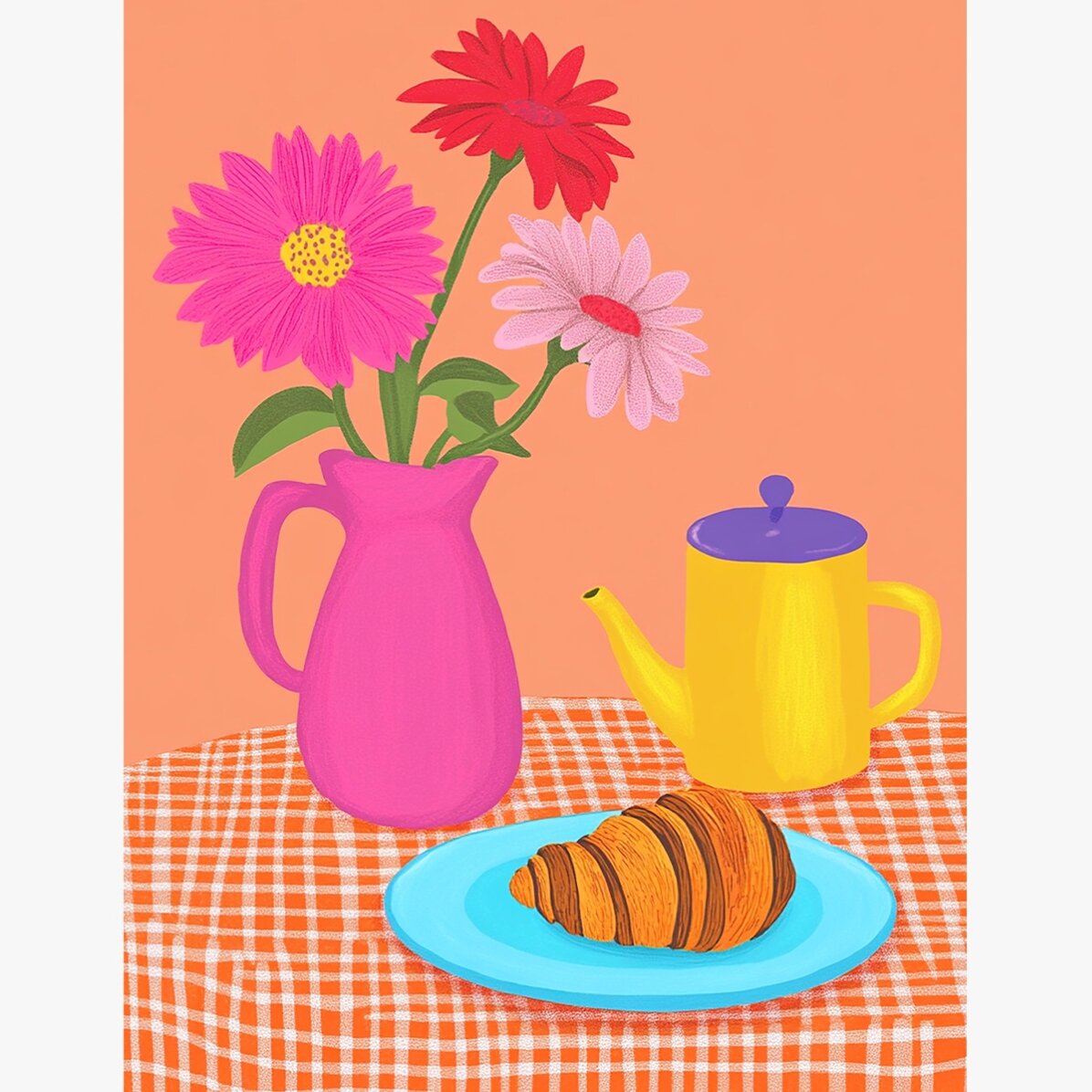 Affiche « Petit-déjeuner »