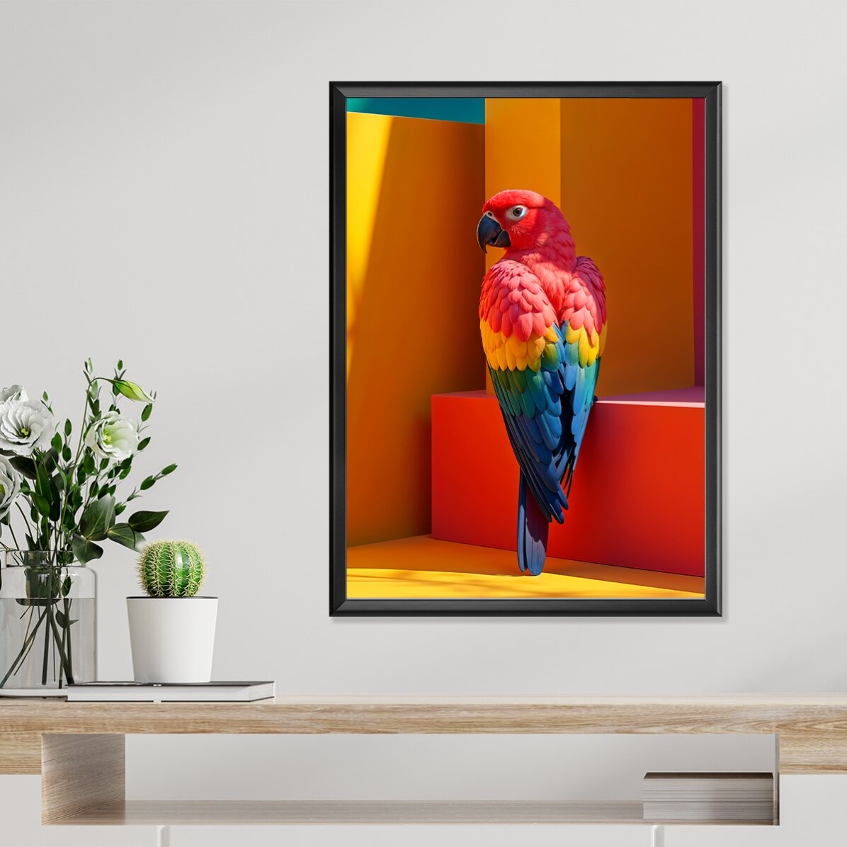 Poster Papegaai
