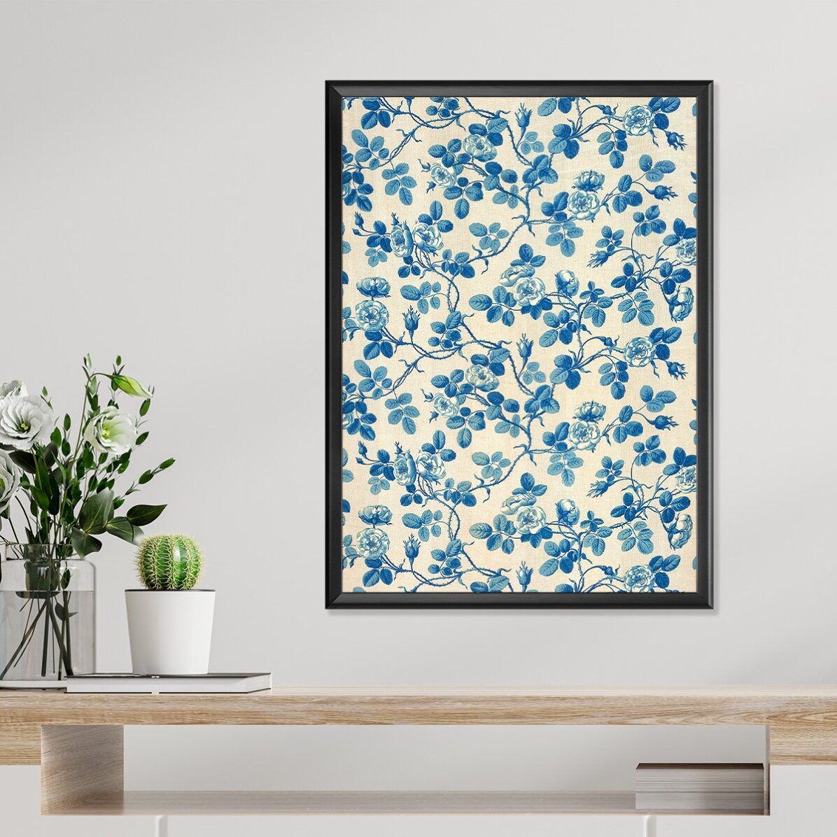 Affiche « Plantes bleues »