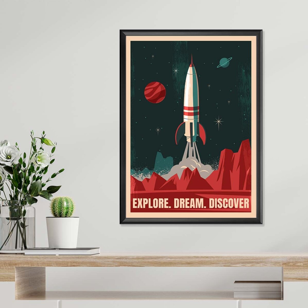 Poster Ruimteraket
