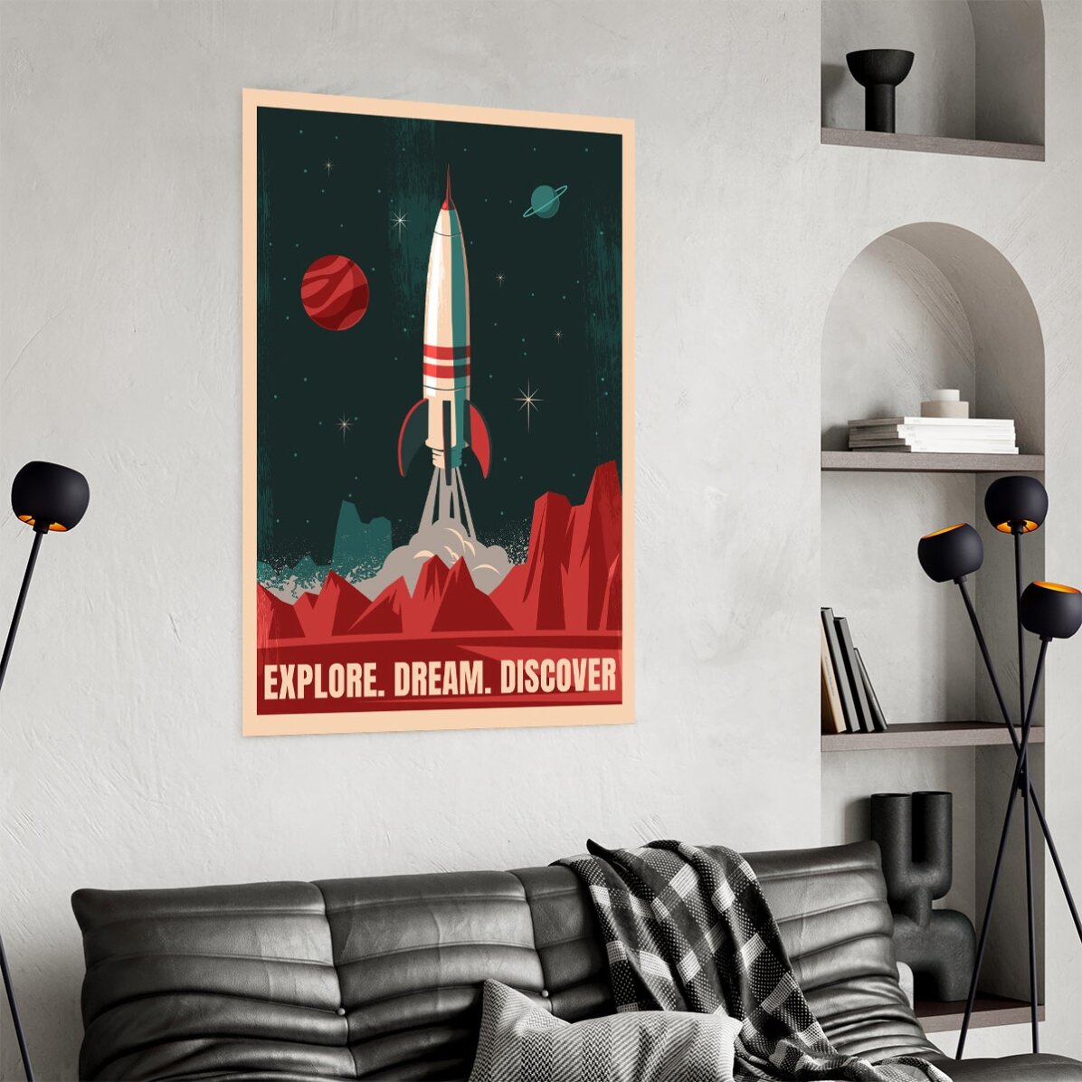 Poster Ruimteraket