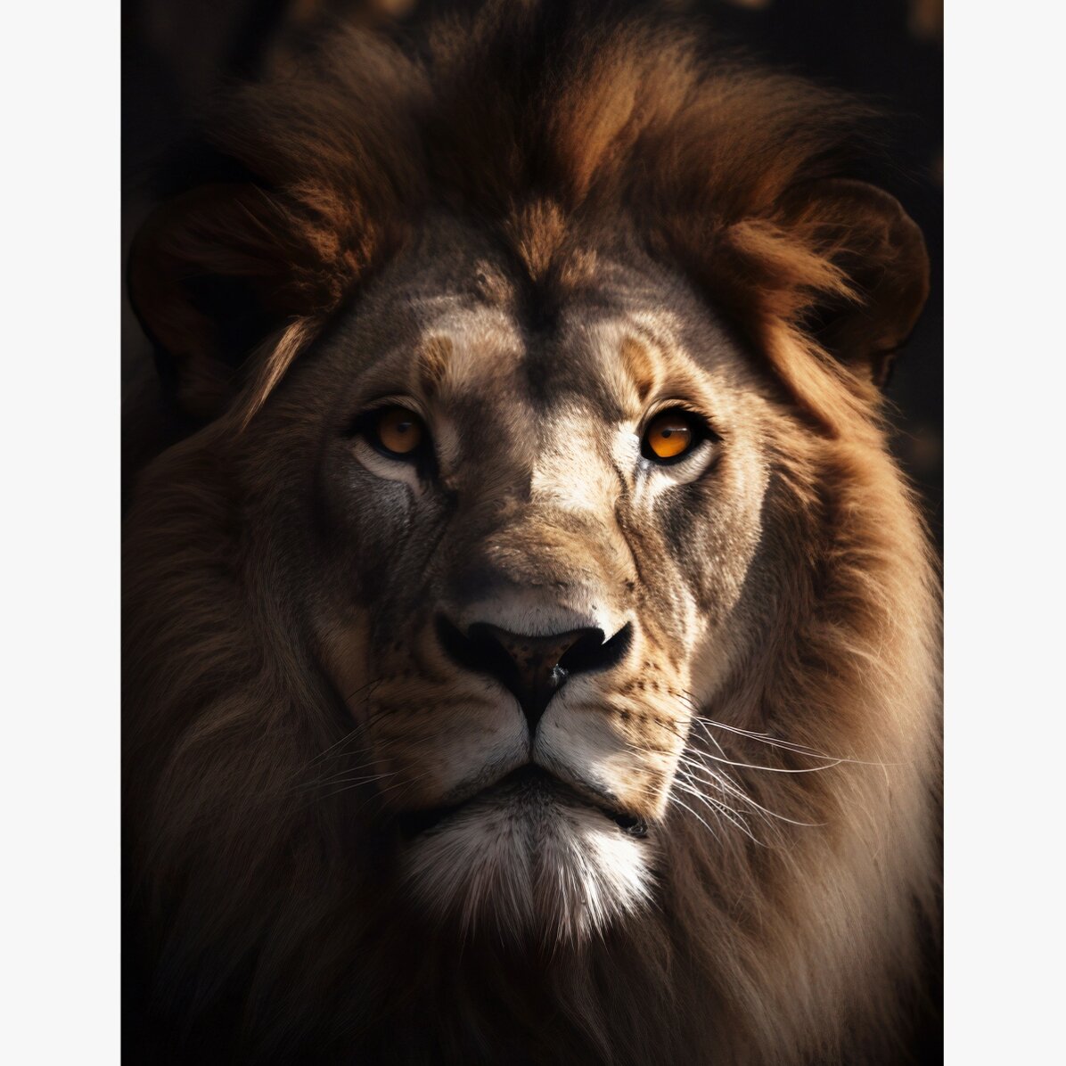 Affiche « Le roi de la jungle »
