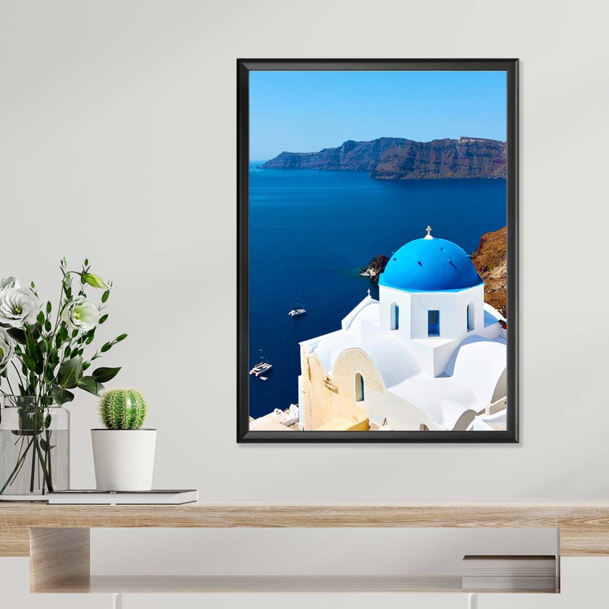 Affiche de Santorin