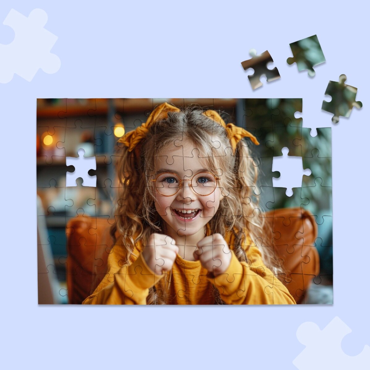 Puzzle personnalisé avec une photo de 28 x 19 cm