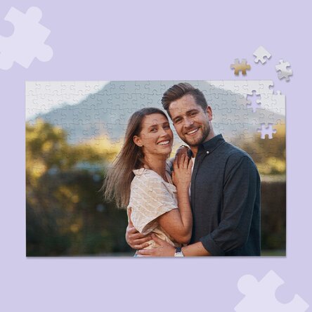 Gepersonaliseerde puzzel met een foto van 36 x 24 cm