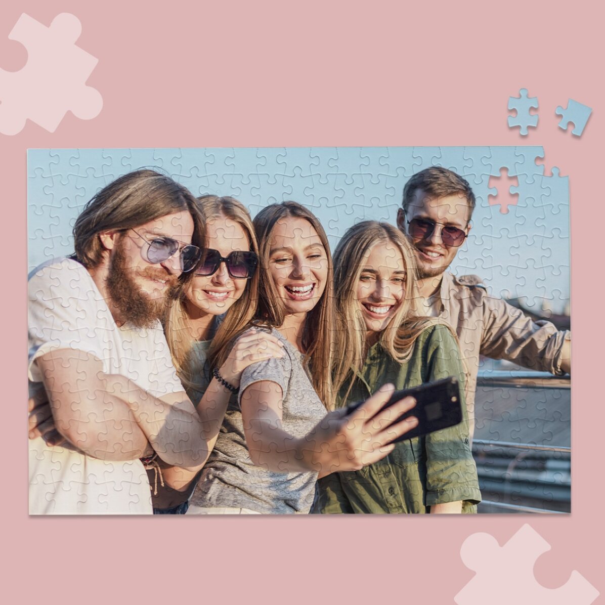 Puzzle personnalisé avec une photo, 40 x 28,5 cm