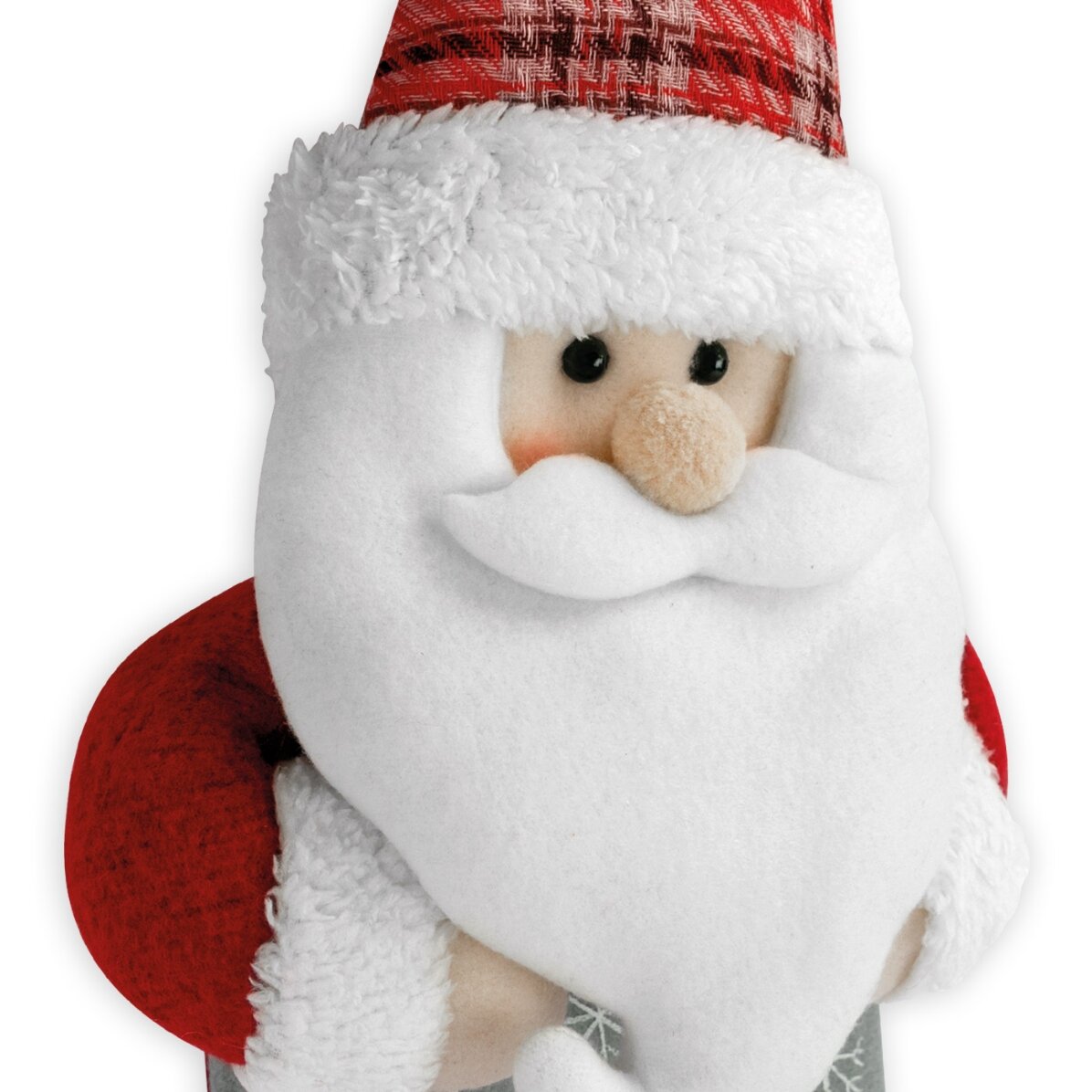 Fotolijst met de Kerstman en 3 foto