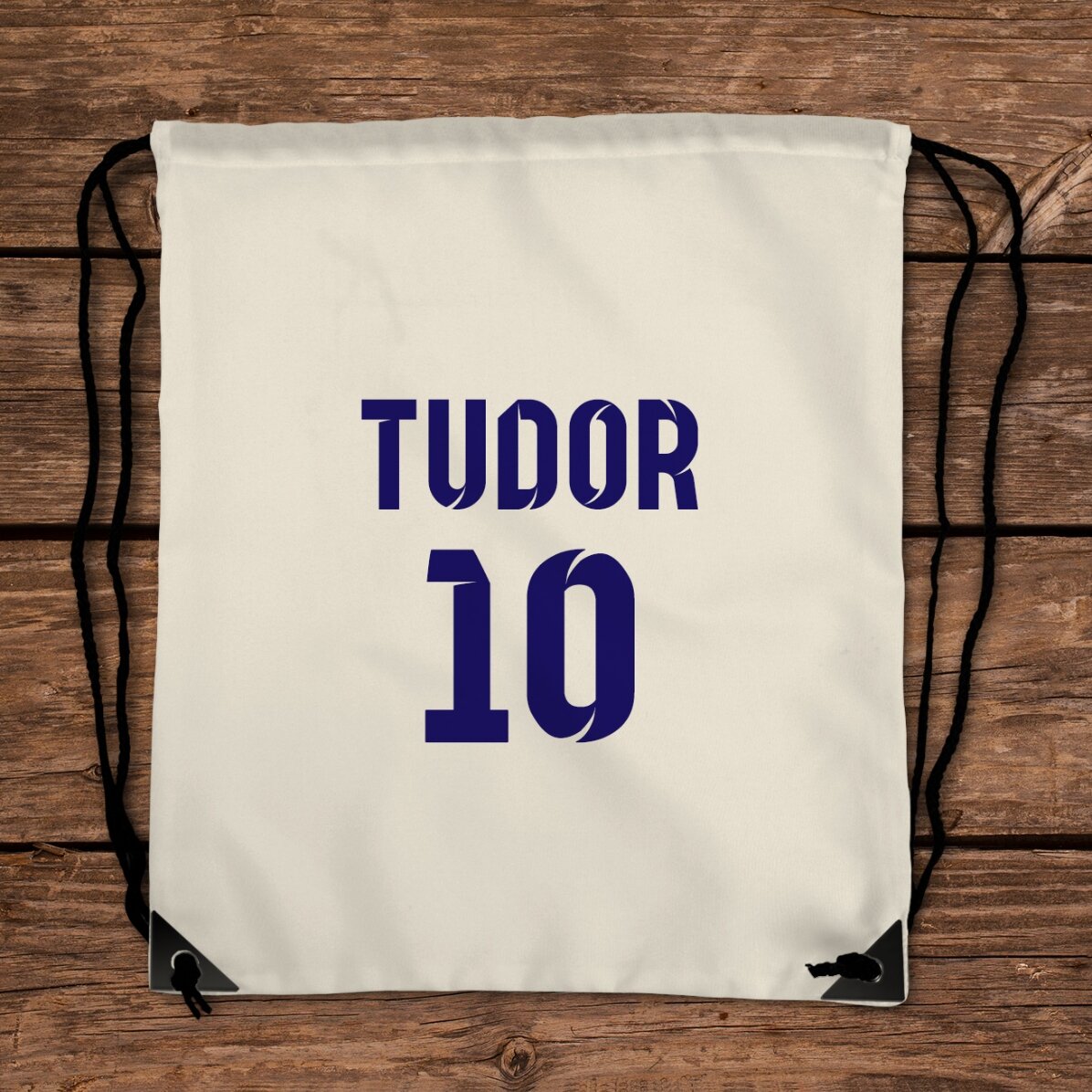 Rugzak met naam en nummer - voetbalmodel