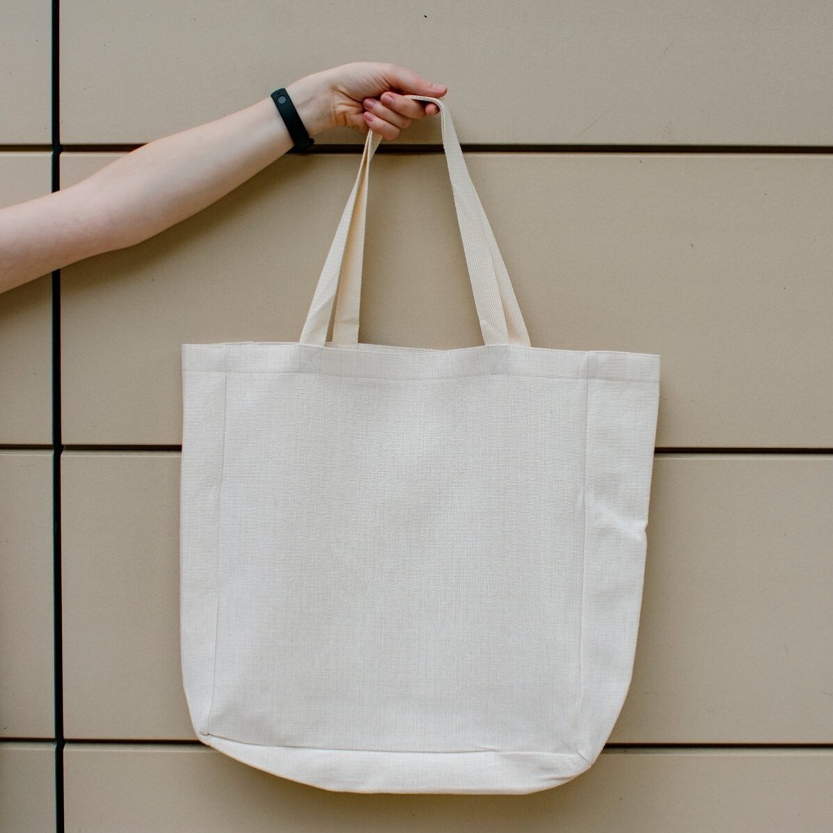 Gepersonaliseerde tas met jouw ontwerp