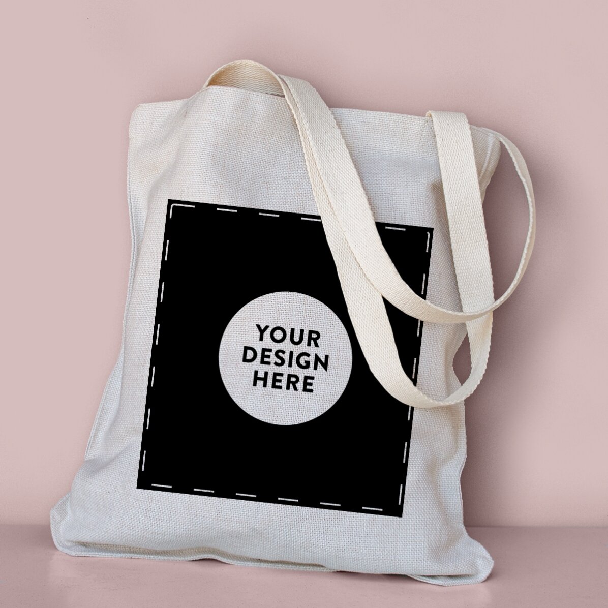 Gepersonaliseerde tas met jouw ontwerp