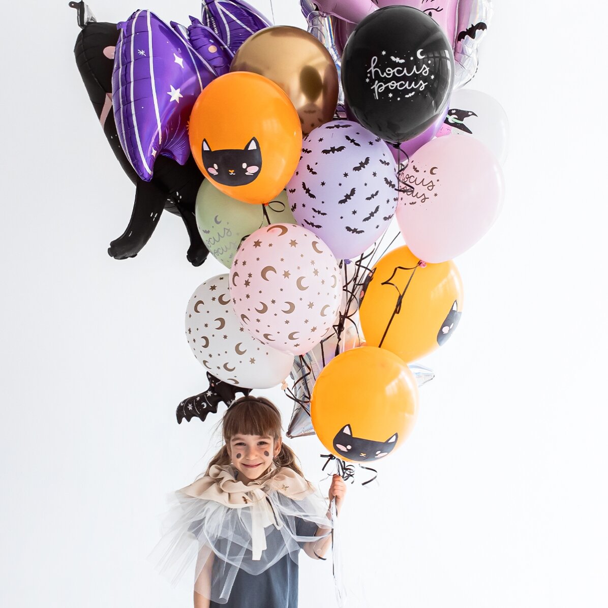 Set van 6 Halloween-ballonnen - Hocus Pocus