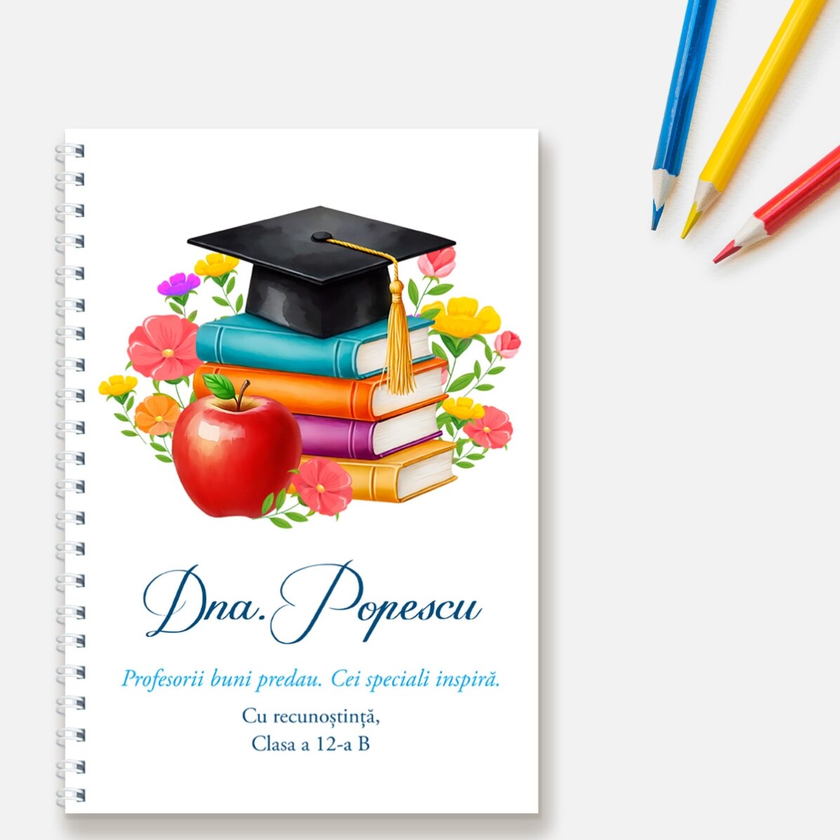 Cadeauset voor leraressen - Afstuderen