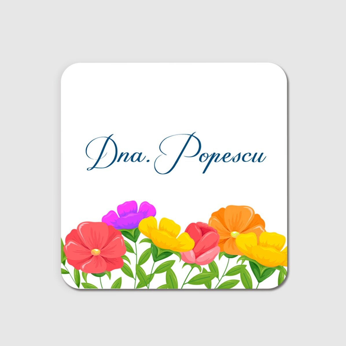 Coffret cadeau pour enseignantes, personnalisé avec un message et un logo