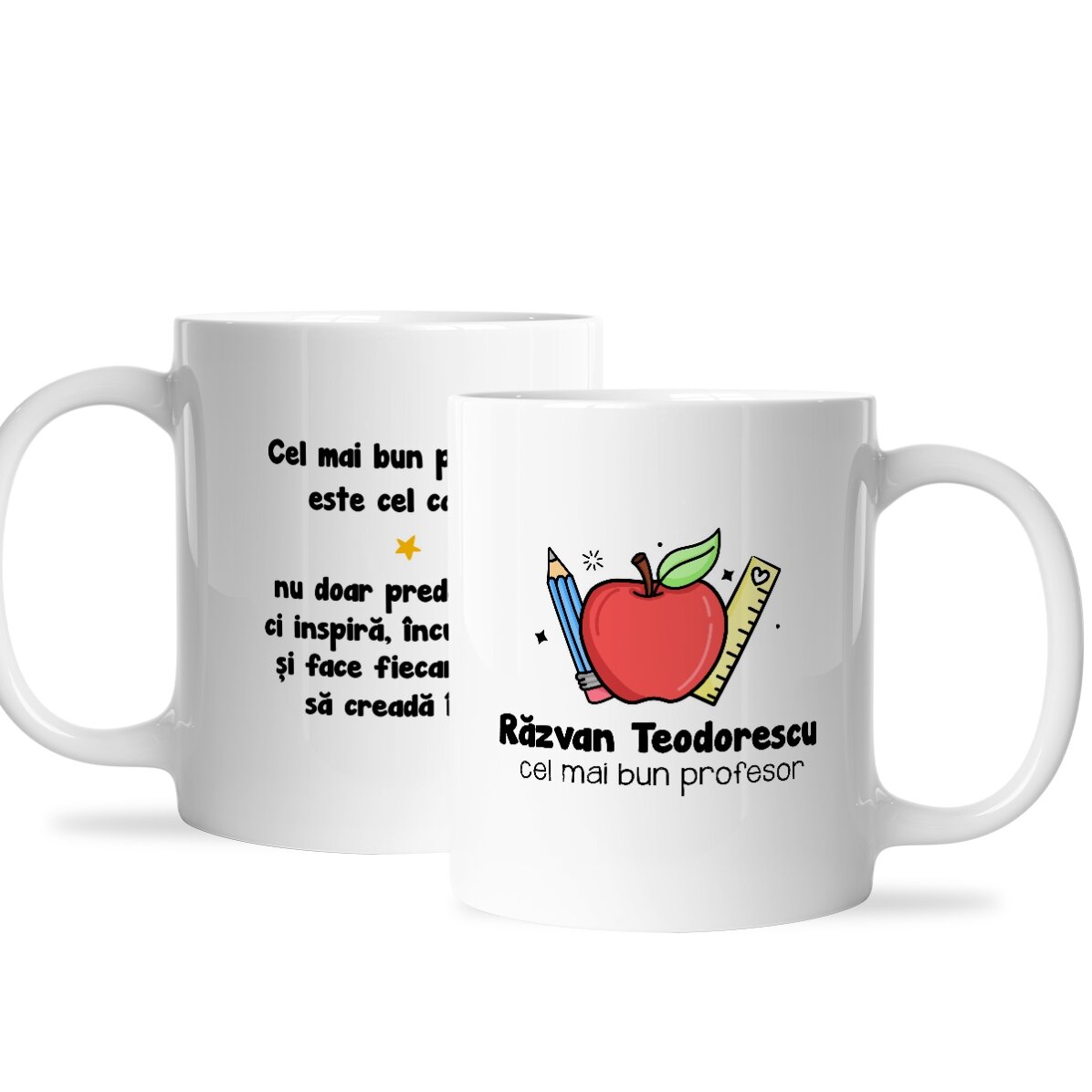 Coffret cadeau personnalisé pour la rentrée scolaire - Professeurs/enseignants